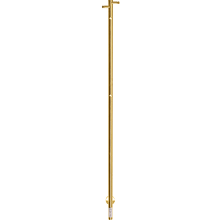 KRISS Uno Plus håndklædetørrer 1480 x 30 mm, rf forgyldt