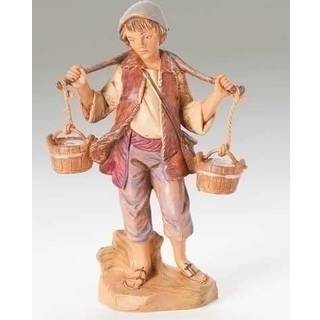 Fontanini af Roman Inc. Noah The Water Boy 5 """" Collection Nativity Figur og tilbeh?r H?ndskulptureret og malet