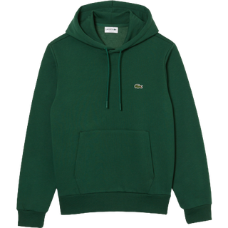 Lacoste Lacoste Green Logo Cotton Hoodie