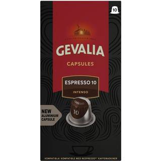 Gevalia Espresso Kaffekapsler 10 Stk
