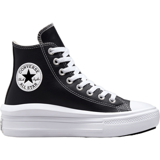 Sneakers Converse Chuck Taylor All Star Move Platform Leather Black/ White/ White EUR 35 - White - 35