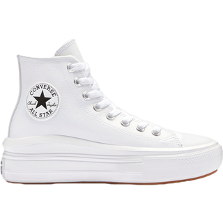 Converse Converse White Chuck Taylor All Star Move Platform Leather