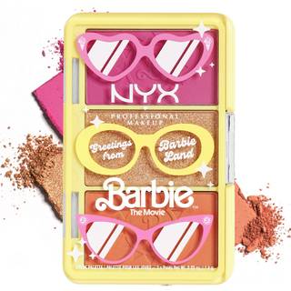 NYX Professional Makeup Barbie The Movie Blush & Highlighter Palette Makeuppalette