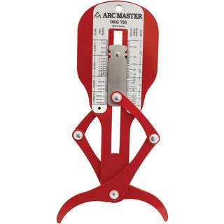 DIESELLA Radiusmåler Arcmaster for indvendig og udvendig måling 64-750 mm
