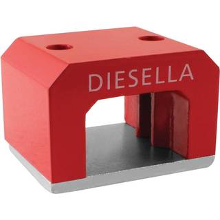 Alnico Hestesko magnet i Broform 57x40,5x35 mm med 2xØ7,9 mm huller (250N)
