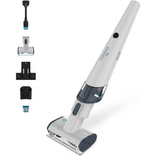 hoogo H5 2-i-1 stangstøvsuger Batteri Dry EPA Poseløs 120 W Grafit, Hvid