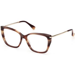 Max Mara Kvinde MM5007 047 Optiske stel Acetat Brun Firkantet Normal
