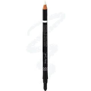 Jillian Dempsey Khl Eyeliner | Vandtæt eyeliner blyant med indbygget smudger | Langvarig intens farve | Vegansk jeg fta hvid