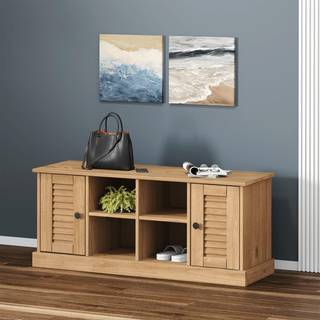 skobænk VIGO 106x35x45 cm massivt fyrretræ