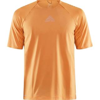 Craft Pro Trail Running Shirt Men - Orange, Size M - orange