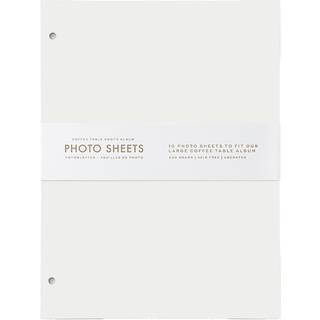 Printworks, Photo Album - 10-pack White Refill Paper (L)