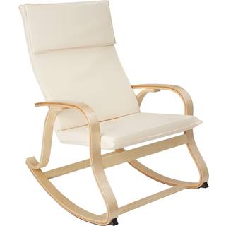 Gyngestol Roca lavet af birketræ 150kg - beige