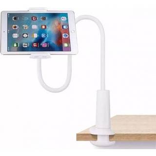 Awei Skrivebords Holder Til Mobil / Tablet - Max Størrelse: 120-200mm - Hvid