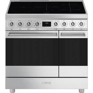 C92IMX2 Classic Induktionskomfur med 2 ovne, 90 cm, rustfrit stål