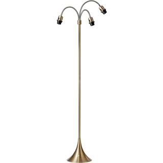 Trafik Gulvlampe - Antik Messing - Nielsen Light