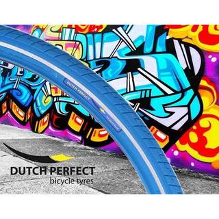 Dutch Perfect 700c (ETRTO 40x622) Tråddæk Blå