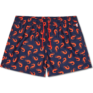 Happy Socks Shrimpy Swim Shorts - Navy pattern - Small