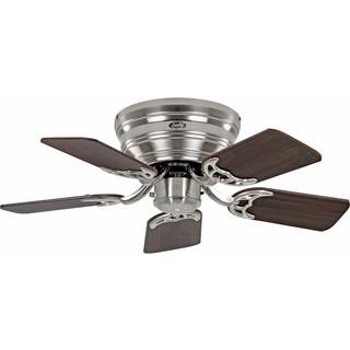 Classic Flat III ventilator, børstet krom 75 cm