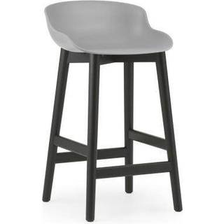 Normann Copenhagen Hyg barstol 65 cm sort eg/Grå