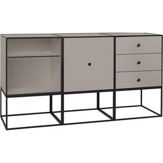 Audo Copenhagen Frame 49 Trio Sidebord Med Ramme - Skænke & Sideboards Melamin Sand - 71077-001568