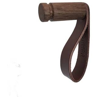 Nordic Function - More Hook (2 stk.) - Smoked Oak/Naturel Leather