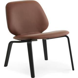 Normann Copenhagen My Chair Loungestol Ultra Leather 41598 / Sort - Lænestole Læder Brun - 601369