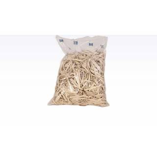 Gummibånd 5x180 mm hvid 1 kg