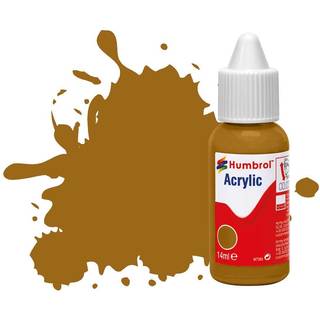 HUMBROL ACRYLIC DROPPER BOTTLE 14ML No 26 Khaki - Matt