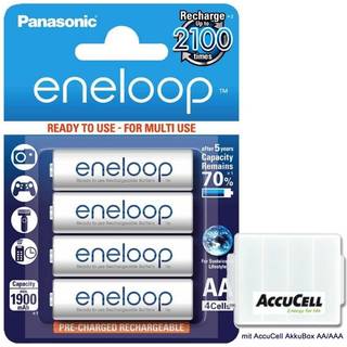 1x4 Panasonic Eneloop Mignon AA 1900 mAh