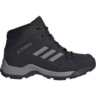 Adidas Kids' Terrex Hyperhiker Mid Hiking Shoes Core Black/Grey Three/Core Black, 32