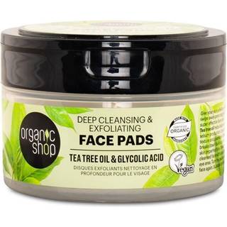 Organic Shop Deep Cleansing & Exfoliating Face Pads 20 pcs