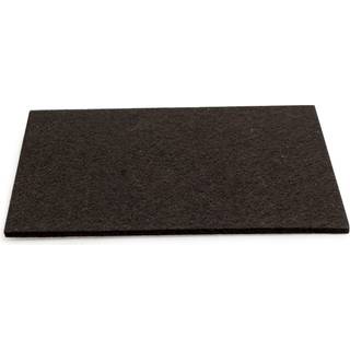 Habo Filtstykke 116, sort, 100x125 mm