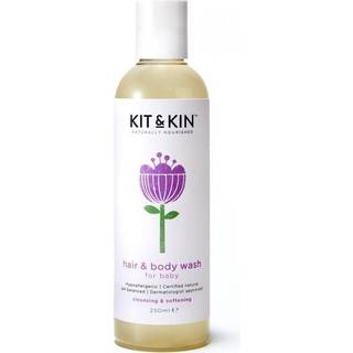 Kit & Kin Bodywash og Shampoo 250 ml