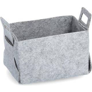 Zeller - Filttasker - Grå - 18cm x 13cm x 11cm - Kith