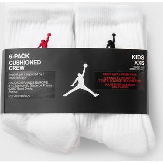 Jordan Jordan Legend Crew Hvid Sokker 6 Pakke