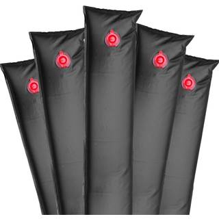 Pool Mate 1-3810-BLK-05BX Pool Cover Vandposer 5-Pack 10 ft. Sort enkelt kammer 16 gauge