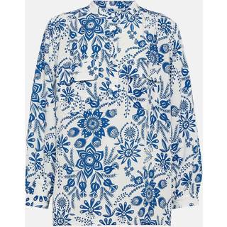 A.P.C. Aubrey floral linen-blend blouse - multicoloured - XXS