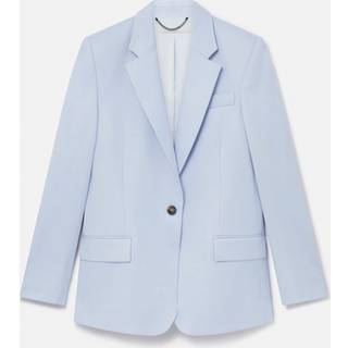 Stella McCartney Wool flannel blazer - blue - 4 XS