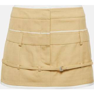 Jacquemus La Mini Jupe Caraco miniskirt - beige - XL+