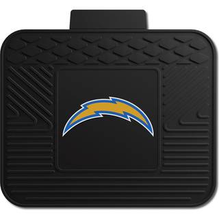 Fanmats 9969 Los Angeles Chargers Back Row Utility Car Mat - 1 Piece - 14in. x 17in. Alle vejrbeskyttelse universal fit st?bt holdlogo