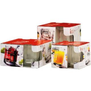 Libbey tunge basisjuice briller s?t p? 4 5,5 v?ske ounces