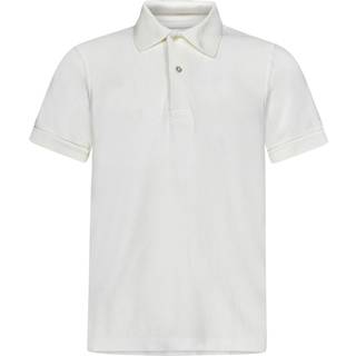Tom Ford Cotton-blend terry polo shirt - white - EU 56