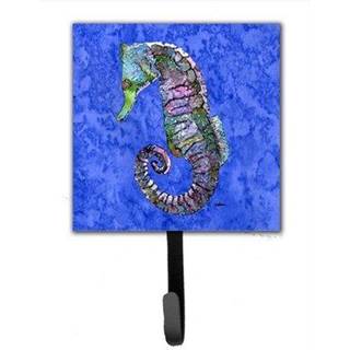 """" Caroline's Treasures 8639SH4 Seahorse Leash Holder eller Key Hook Small Multicolor """"