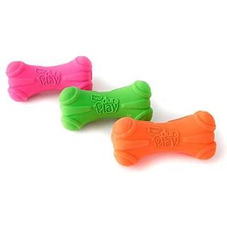 Hartz DuraPlay Bone Squeaky LaTex Dog Leget?j til mellemstore racer 3 Pack