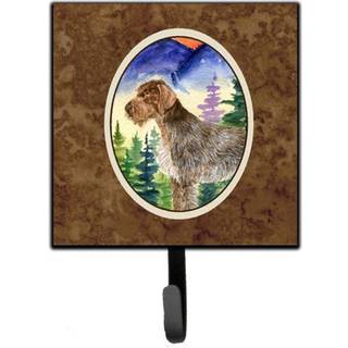 """" Caroline's Treasures SS8226SH4 German Wirehaired Pointer Leash Holder eller Key Hook Small Multicolor """"