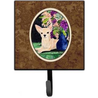 """" Caroline's Treasures SS8289SH4 Chihuahua Leash Holder eller Key Hook Small Multicolor """"