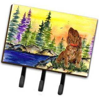 """" Caroline's Treasures SS8509TH68 American Water Spaniel Leash Holder eller Key Hook Large Multicolor """"