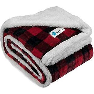 Petami Dog T?ppe til mellemstore store hunde Pet Bed Blanket Cat Puppy Kitten Fleece M?bler Couch Cover Protector Sofa Bil Soft Sherpa Hund Kast