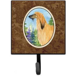 """" Caroline's Treasures SS8220SH4 Afghan Hound Leash Holder eller Key Hook Small Multicolor """"