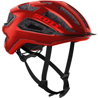 Scott Arx Cykelhjelm Striker Red - Hjelmstørrelse 51-55 cm